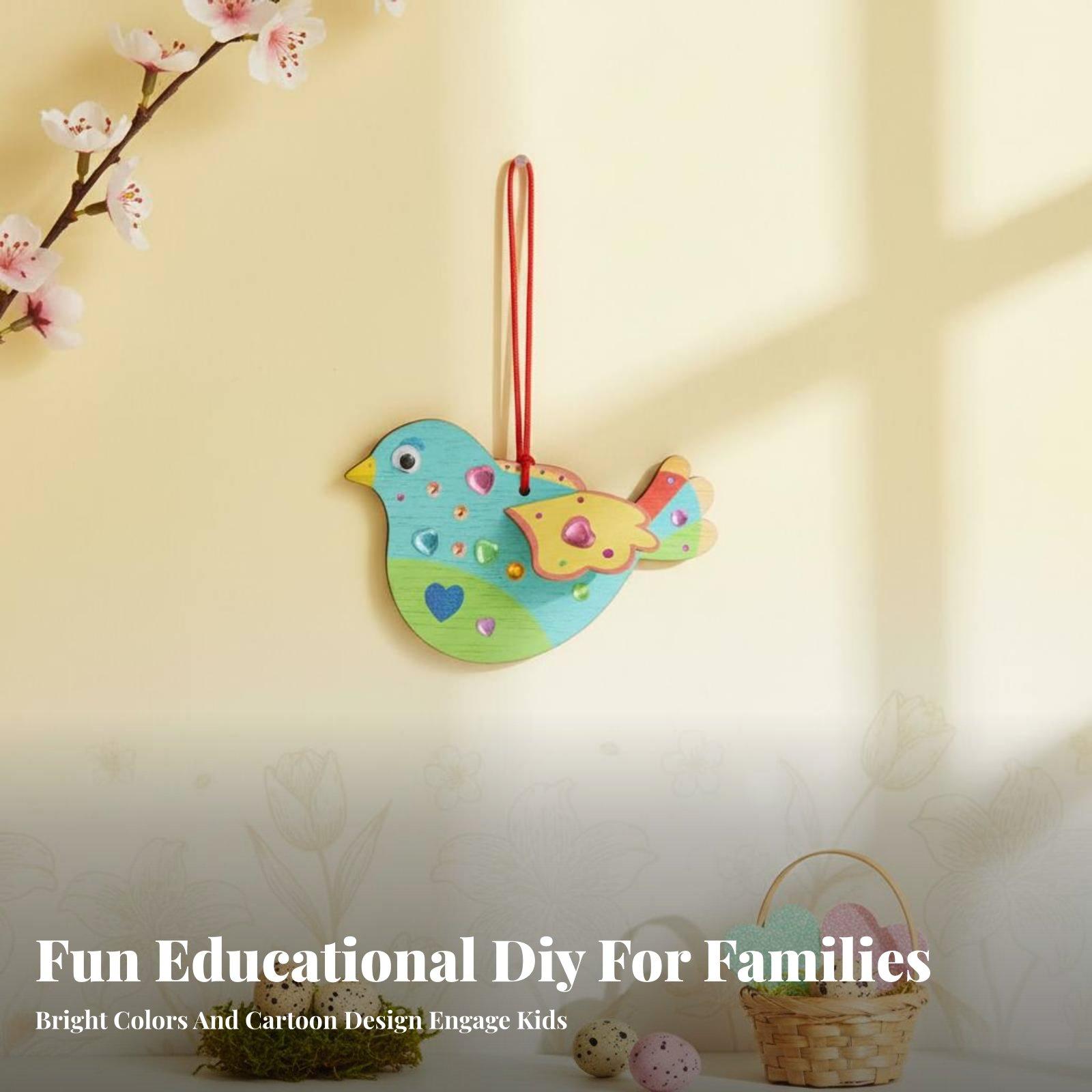 ชุดงานฝีมือประดับตกแต่งรูปนกไม - Kids Education Activities บทวิจารณ์และราคา